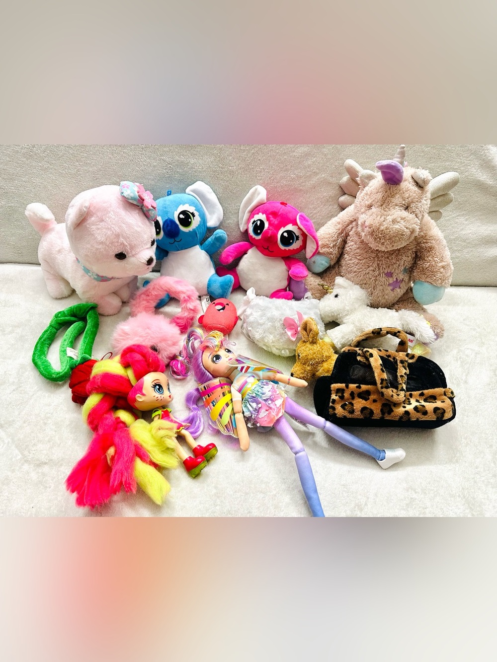 Mixed Lot Assorted Stuffed Animals and Plush Toys Excellent Condition